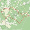 Trace GPS Lucmau - Bourideys par les doucs, itinéraire, parcours