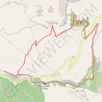 Trace GPS Gémenos - Saint-Pons - Sentier Botanique, itinéraire, parcours
