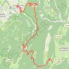 Trace GPS De La Chapelle-en-Vercors à Saint-Martin-le-Colonel, itinéraire, parcours