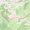 Trace GPS Lacs d'Auvergne J3, itinéraire, parcours
