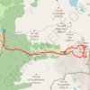 Trace GPS Cirque du Besiberri nord par le lac du Besiberri, itinéraire, parcours