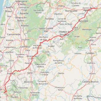 Trace GPS Etape 8 Guarda - Soutocico, itinéraire, parcours