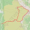 Trace GPS Grand Bénare par Piton Rouge, itinéraire, parcours