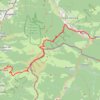 Trace GPS Pyrénées - GR10 - Melles - Artigue, itinéraire, parcours