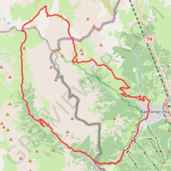 Trace GPS Tour des Rois Mages, itinéraire, parcours
