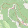 Trace GPS Pas de Pabro - Grotte de Pabro - Pas de la Charmate, itinéraire, parcours