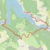 Trace GPS Passerelles du Monteynard (AR), itinéraire, parcours