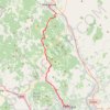 Trace GPS De Pérouse à Umbertide, itinéraire, parcours