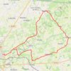 Trace GPS Boucle de Vire à Estry via Montchamp, itinéraire, parcours
