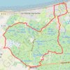 Trace GPS Circuit des marais - Cabourg, itinéraire, parcours