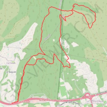 Trace GPS Plaine baronne - Louisiane, itinéraire, parcours