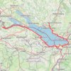 Trace GPS Tour du lac de Constance 1/2, itinéraire, parcours