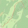 Trace GPS Falaise de Beauchâteau, itinéraire, parcours