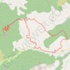 Trace GPS Montsérieux depuis Gigors (04), itinéraire, parcours
