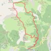 Trace GPS Rando Pepoiri petoumier par anduebis, itinéraire, parcours