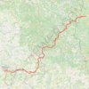 Trace GPS GR 652 : Randonnée du Vigan (Lot) à Pujols (Lot-et-Garonne), itinéraire, parcours