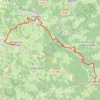Trace GPS Chemin de Saint-Régis - Saint-Bonnet-le-Froid - Montfaucon-en-Velay, itinéraire, parcours