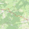 Trace GPS Louroux-Bellenaves, itinéraire, parcours