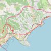 Trace GPS De Roquebrune-Cap-Martin à Menton en passant par le Mont Gros, itinéraire, parcours
