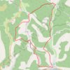 Trace GPS Rando Laroque des Arcs, itinéraire, parcours