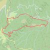 Trace GPS Le vallon du Col Amic, itinéraire, parcours