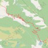 Trace GPS Accès au Cortalet (Canigou) - Fillols, itinéraire, parcours
