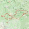 Trace GPS Grand Raid Dentelles Ventoux, itinéraire, parcours