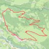 Trace GPS Aas - Boucle à la montagne verte, itinéraire, parcours