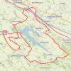 Trace GPS Lac de Ganguise, itinéraire, parcours