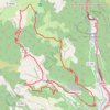 Trace GPS Lauroux - Mas de Murène - Labeil, itinéraire, parcours
