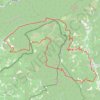 Trace GPS Montagne de Buisse, itinéraire, parcours