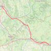 Trace GPS Paray Le Monial - Nevers, itinéraire, parcours