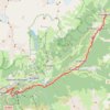 Trace GPS Via Alpina - Termignon-la-Vanoise > Modane, itinéraire, parcours