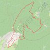 Trace GPS Col de la Sure en boucle par le pas de la Biche, itinéraire, parcours