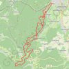 Trace GPS Saverne - Col de la Schleif, itinéraire, parcours
