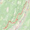 Trace GPS Sappey-en-Chartreuse - Petites Roches, itinéraire, parcours