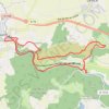 Trace GPS Gouarec-Abbaye bon Repos-Gouarec, itinéraire, parcours
