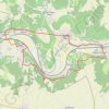 Trace GPS Crouttes-sur-Marne, itinéraire, parcours