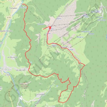 Trace GPS ONmove 500 HRM - 24/07/2021, itinéraire, parcours