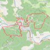 Trace GPS Pont-de-Labeaume, itinéraire, parcours