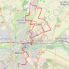 Trace GPS Tour de Bourges - Marais - Bourges, itinéraire, parcours