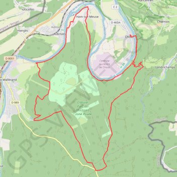Trace GPS La Fontaine des pélerins, itinéraire, parcours
