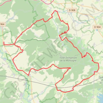 Trace GPS Au pays de la Mirabelle - Génicourt-sur-Meuse, itinéraire, parcours