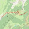 Trace GPS Col de Jaillet - Le Plan, itinéraire, parcours