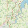 Trace GPS Vallée de la Rance par Plouer-sur-Rance et Dinan, itinéraire, parcours