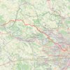 Trace GPS 1S Cité Lemercier (Paris) - Route de Giverny (Vernon), itinéraire, parcours