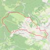 Trace GPS Vaugneray - Saint bonnet le froid, itinéraire, parcours
