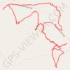 Trace GPS Ah-Shi-Sle-Pah Loop, itinéraire, parcours