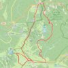 Trace GPS Randonnée du Sentier des Roches, itinéraire, parcours