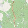Trace GPS Janas - Roumagnan, itinéraire, parcours